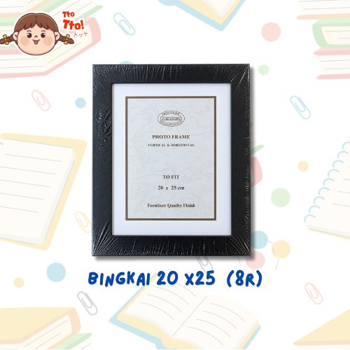 TTOTTO Bingkai Foto 20x25 Jumbo & 8R | Pigura Foto 20x25 cm | Frame Foto Elegan | Bingkai Foto