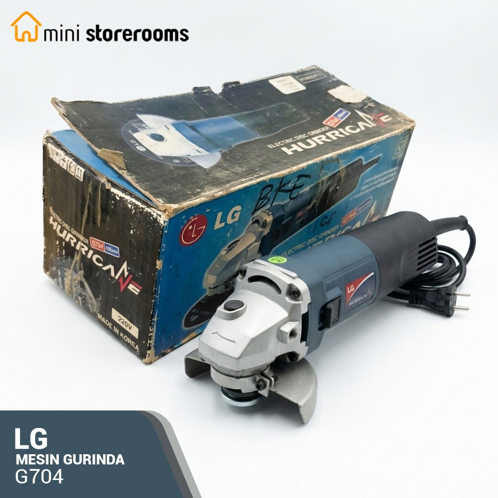 LG G704 MESIN GERINDA TANGAN 4'' G 704 ANGLE GRINDER (BKE-04)