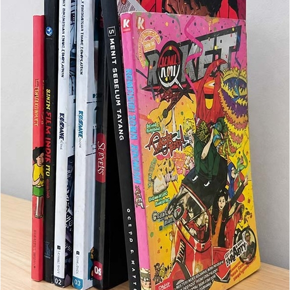Komik Campuran LOKAL (Shivers, 5 Menit Sebelum Tayang, Roket KMI, Kosmik, Tahilalats) Preloved ORIGI
