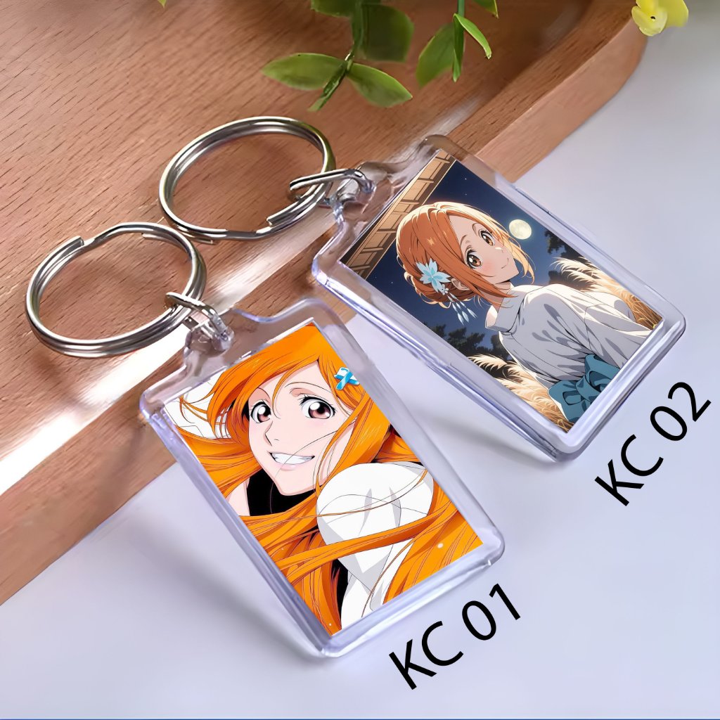 Keychain Orihime Inoue Bleach - Keychain Anime - Keychain - Orihime Inoue Bleach