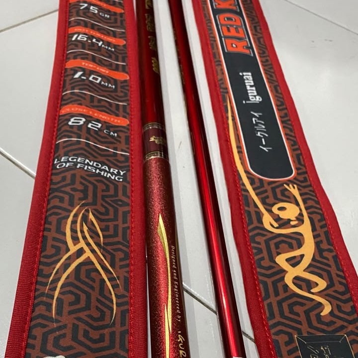 JORAN TEGEK CARBON IGURUAI RED KOI 270 | 360 | 450 High Carbon Torayca Premium Quality