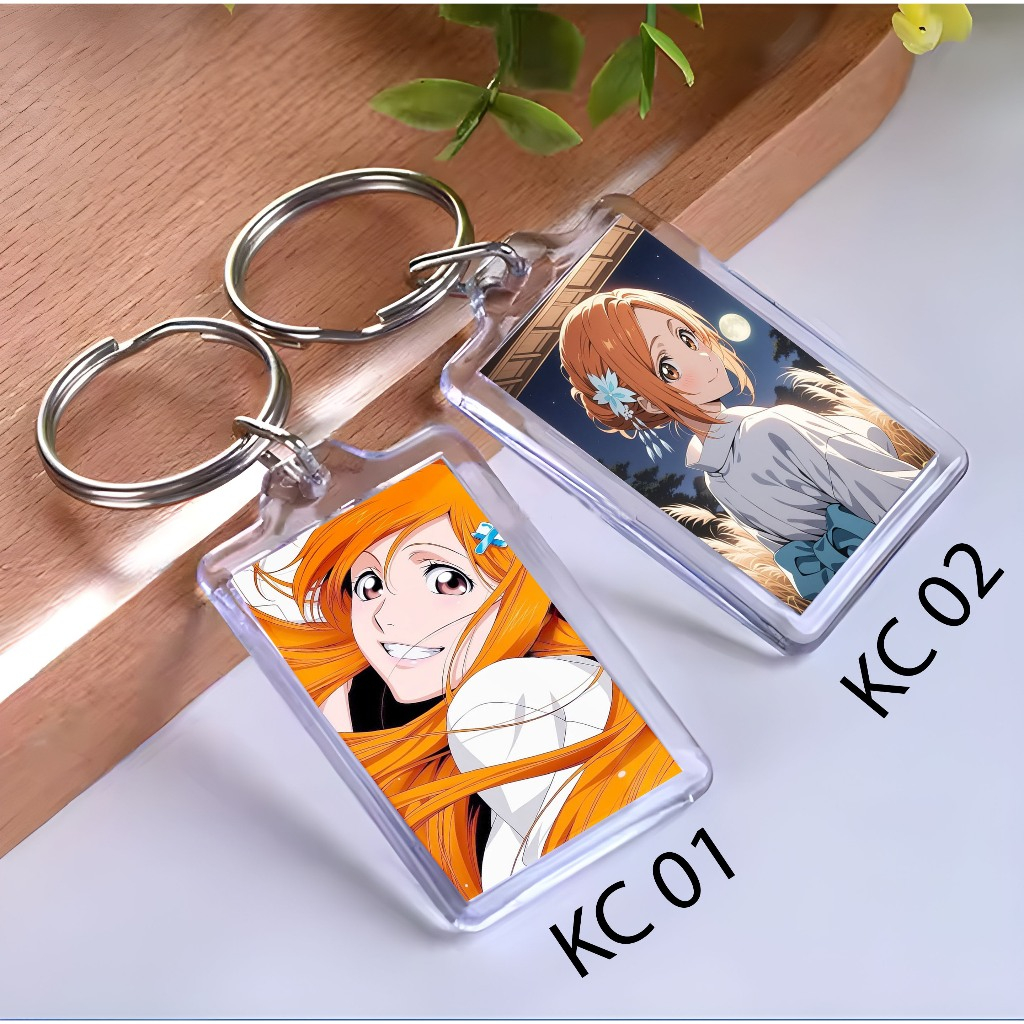 Keychain Orihime Inoue Bleach - Keychain Anime - Keychain - Orihime Inoue Bleach
