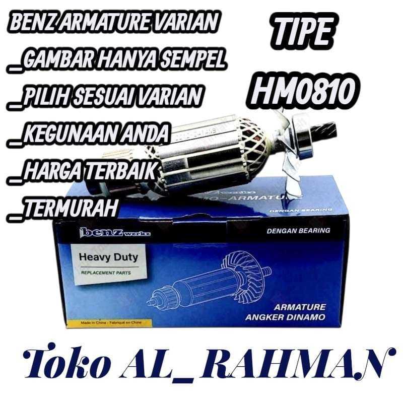 BENZ ARMATURE Jack Hammer/Hammer Drill Makita HM0810/ Armatur HM0810  Angker Dinamo Mesin Hammer  Dr
