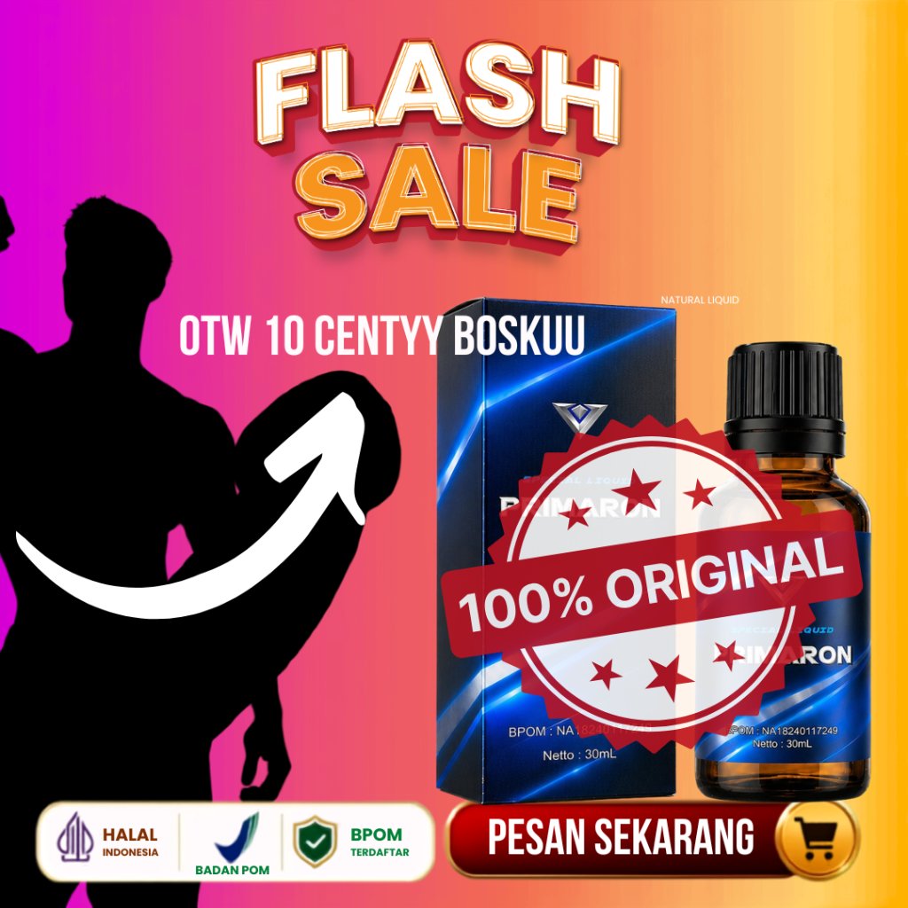(PRIMARON) PembesarMr. P Pemb besar Joni Ampuh Bpom & halal