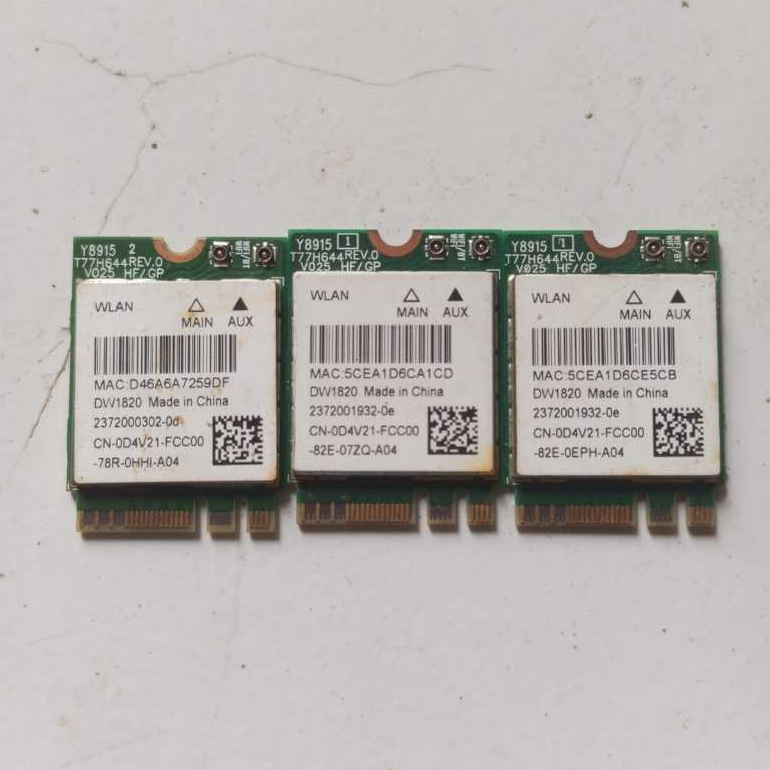 Wifi Card Laptop Dell Ori Copotan DW1820 Atheros QCNFA344A