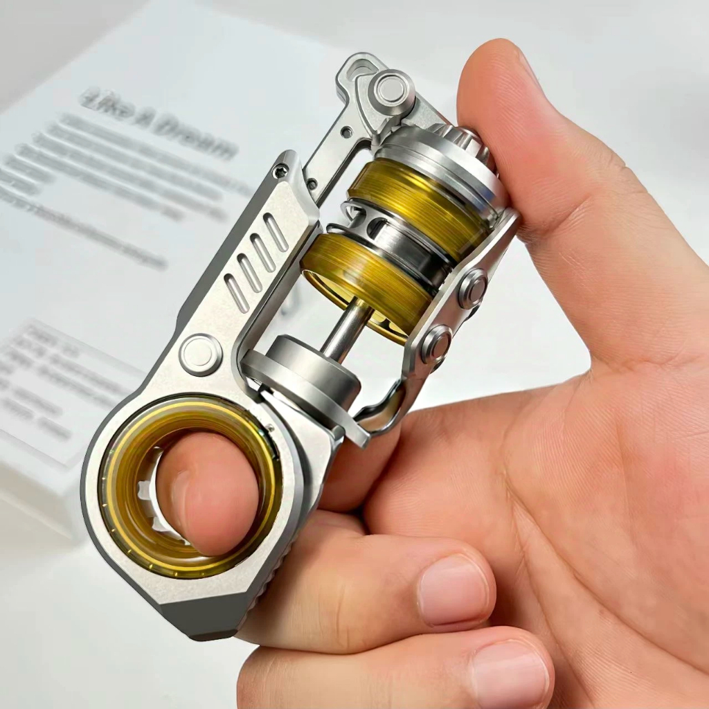 Fidget Spinner EDC GobiggeR Sinian Replica Build Quality Bagus Berat Second Mulus