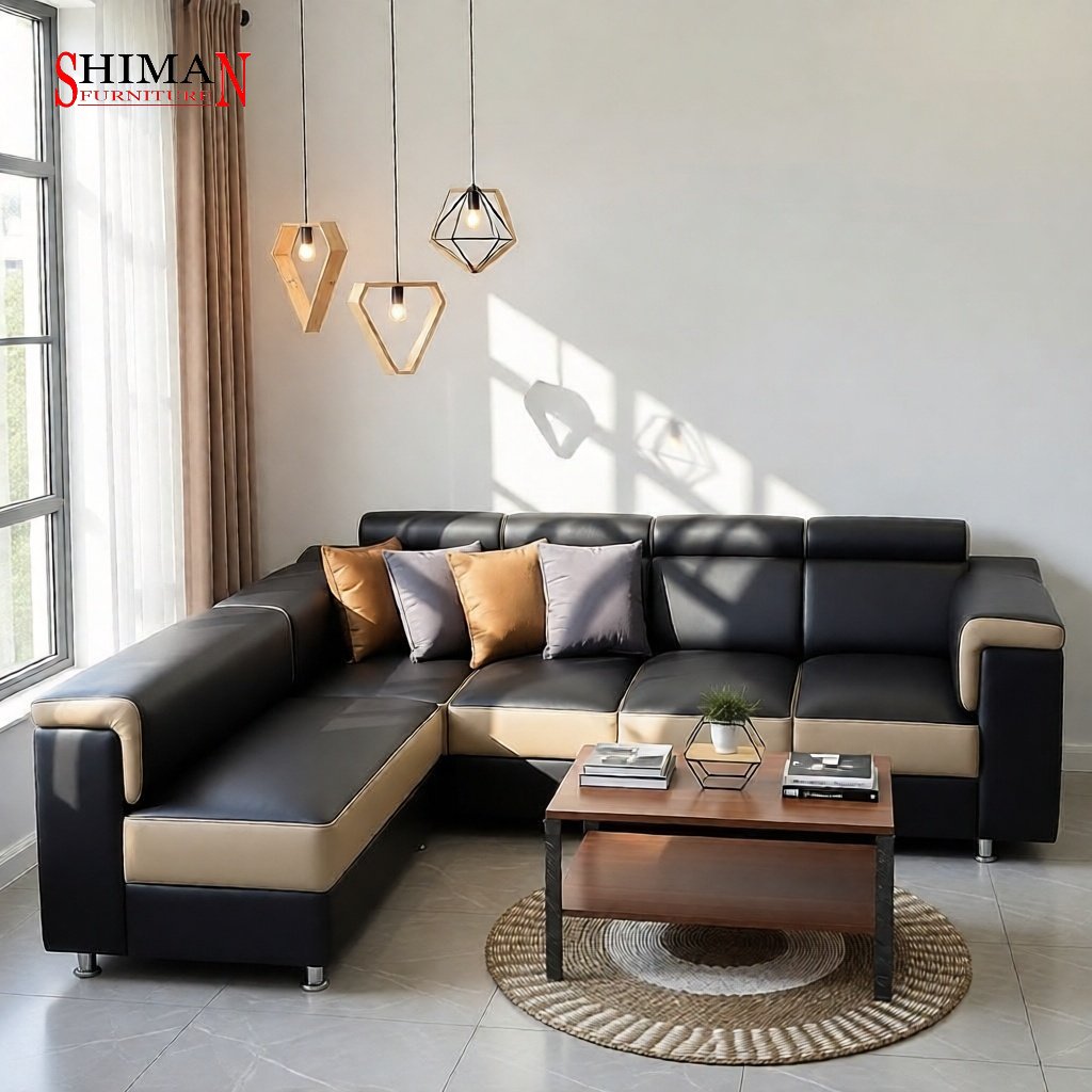 Sofa L Putus | Sofa Minimalis Shafira | Sofa L Jumbo