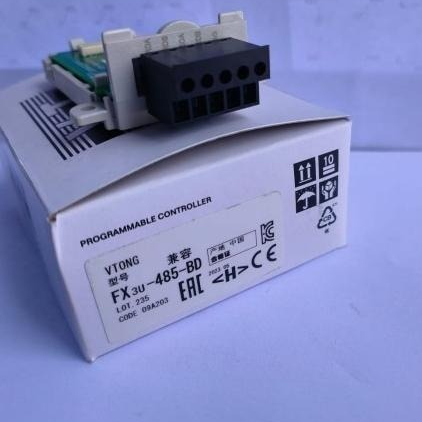 FX3U-485-BD RS485 Connector FX3U 485 BD 485BD FX3U-485 PLC untuk Ekspansi Komunikasi PLC FX3U Mitsub