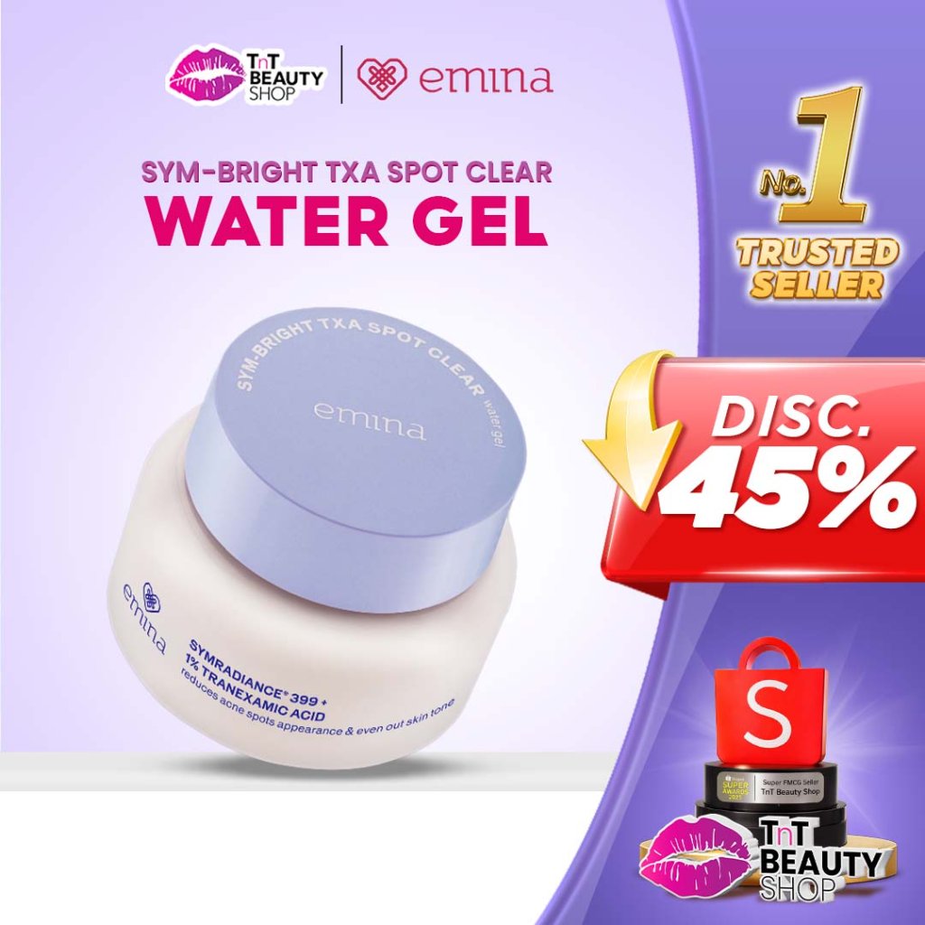 Emina Sym-Bright TXA Spot Clear Water Gel 30g | TnT Beauty Shop