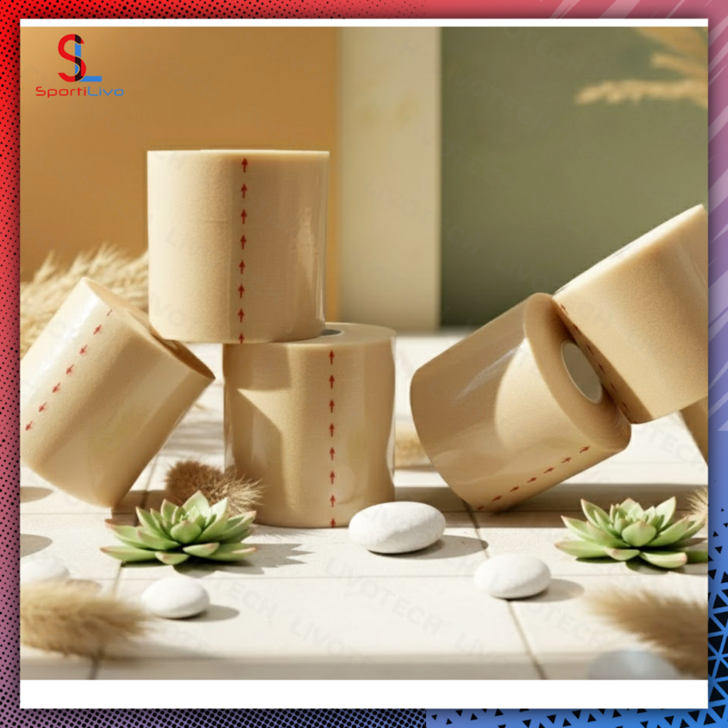SPORTILIVO Tape Bandage Sport Tangan Kaki Jari Foam Underwrap Taping Busa Perban Elastis Ringan