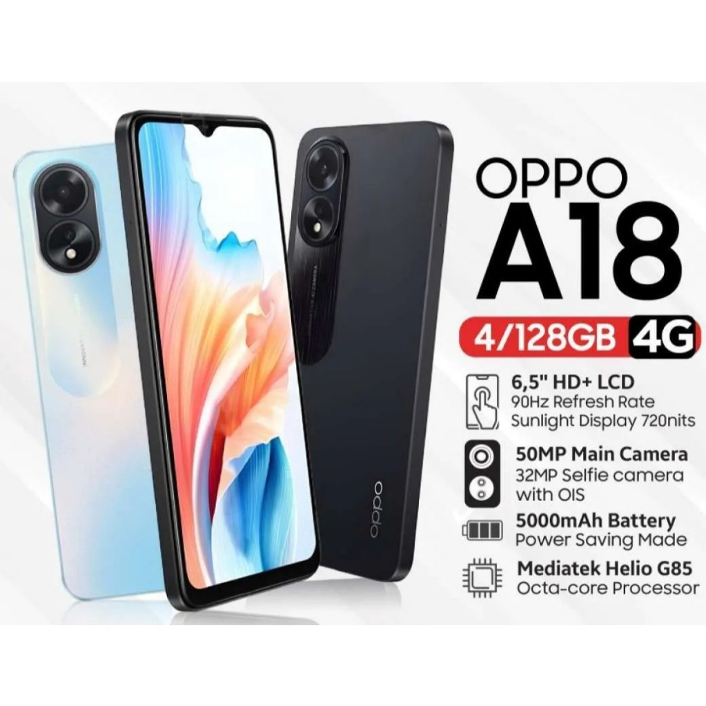 OPPO A18 4/128GB SECOND