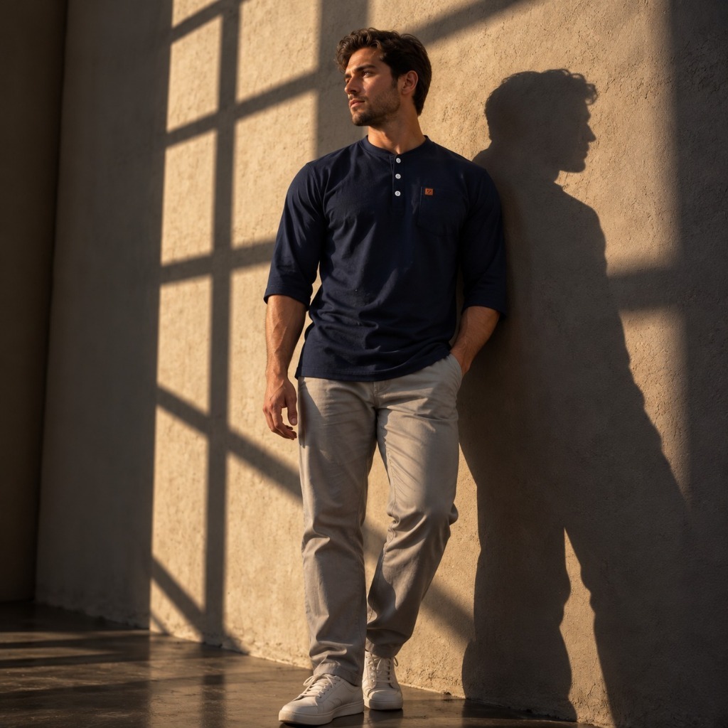 Kaos Koko Kurta Pria Premium – Look Eksklusif Lebaran