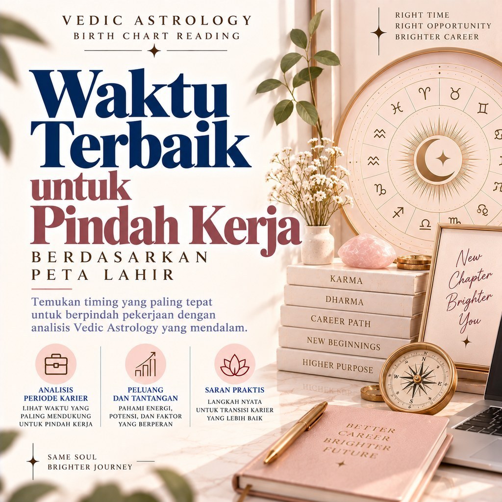 Vedic Birth Chart Reading Pindah Kerja
