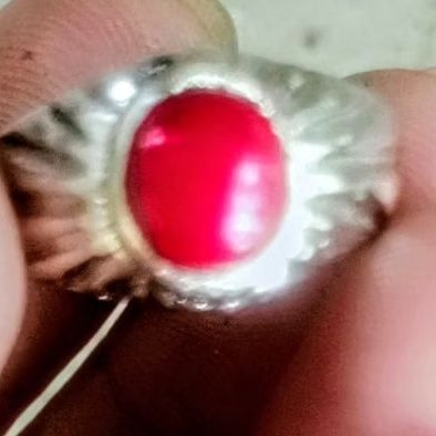 Batu Cincin Marjan Super Asli