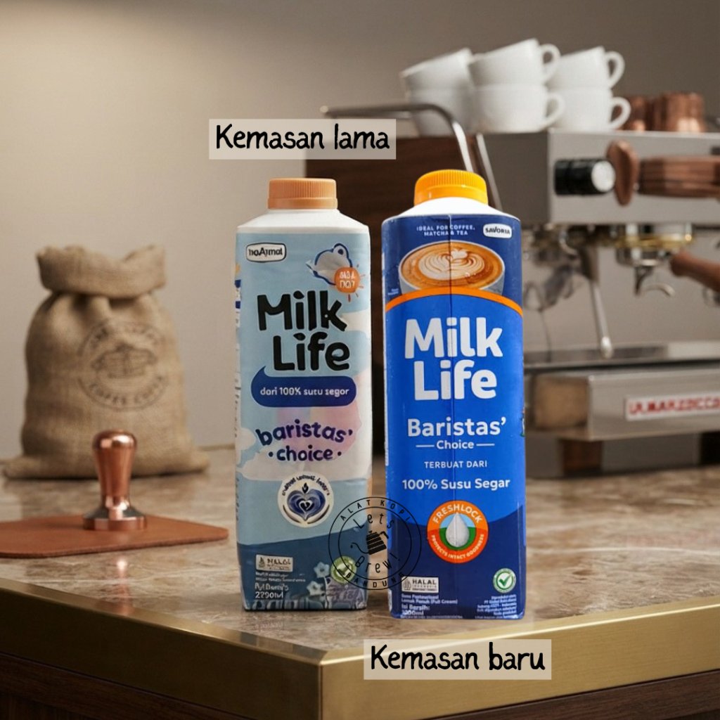 Milk Life Fresh Milk 1000ml Barista Choice Plain | Susu Segar Pasteurisasi Milk Life 1liter