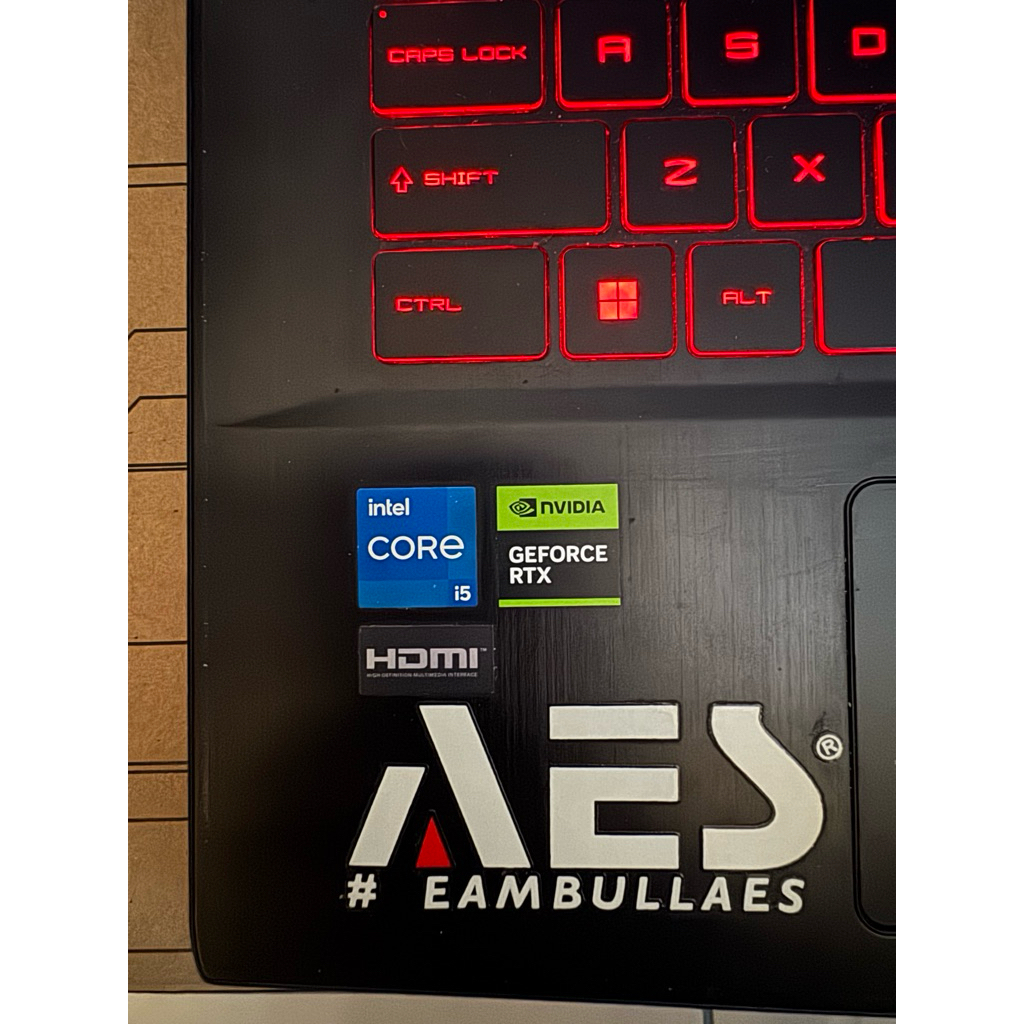 Laptop MSI Gaming i5-12450h + RTX 2050(4gb)