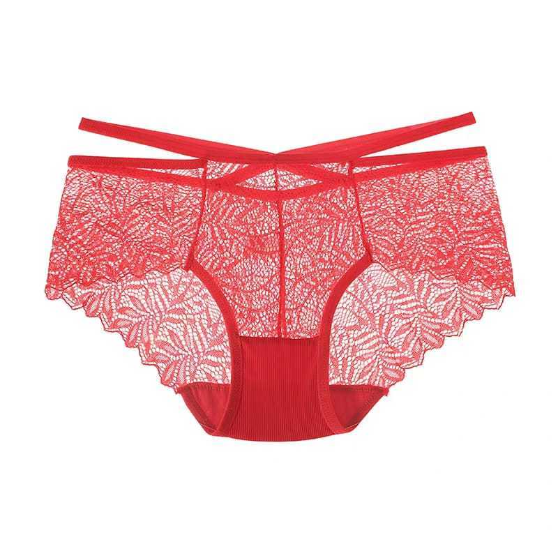 Crystal - Sexy Celana Dalam Wanita / Lingerie Sexy Gstring Wanita / Sexy CD Wanita Nylon Transparan 