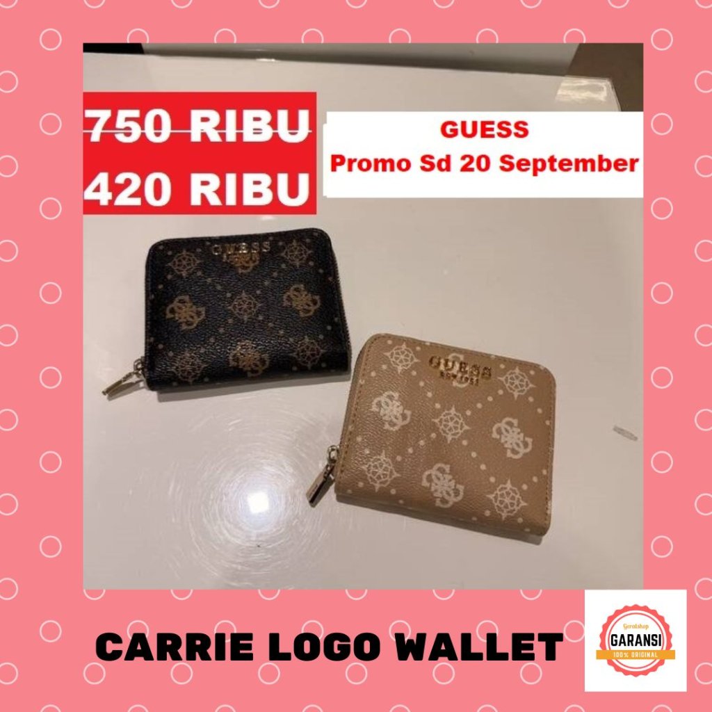Dompet wanita sale GUESS VALLA SMALL WALLET 100% original
