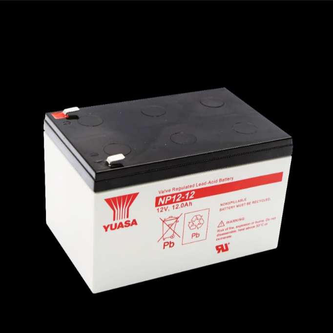 Aki Vrla Ups Kering Mf Battery Yuasa NP12-12 12V12Ah YUASA 12AH yuasa 12v 12ah