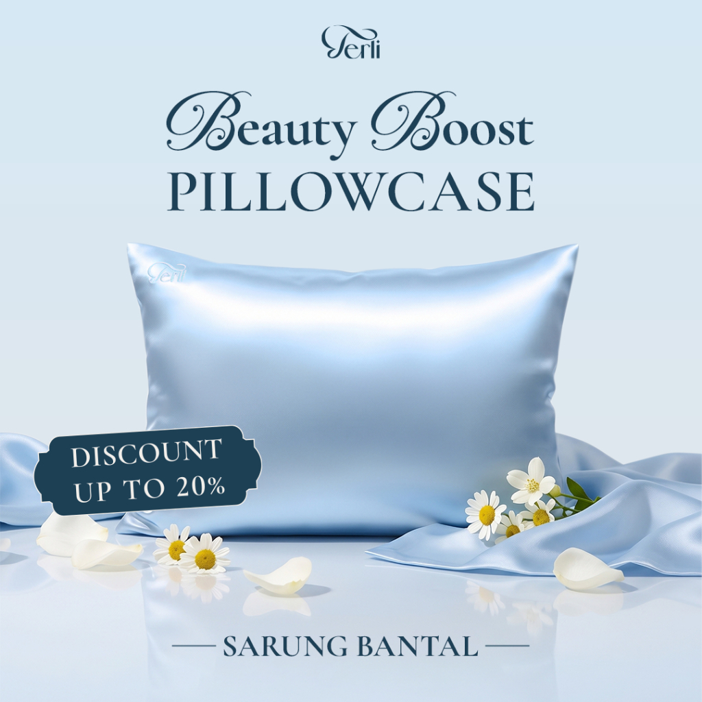 Terli Beauty | [RJ] Sarung Bantal Satin Silk