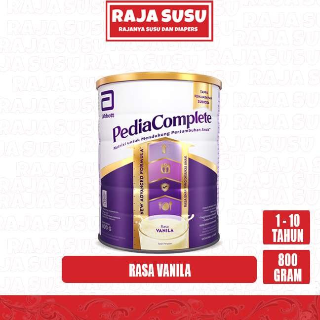 PEDIASURE COMPLETE VANILA 800 GR - RAJA SUSU