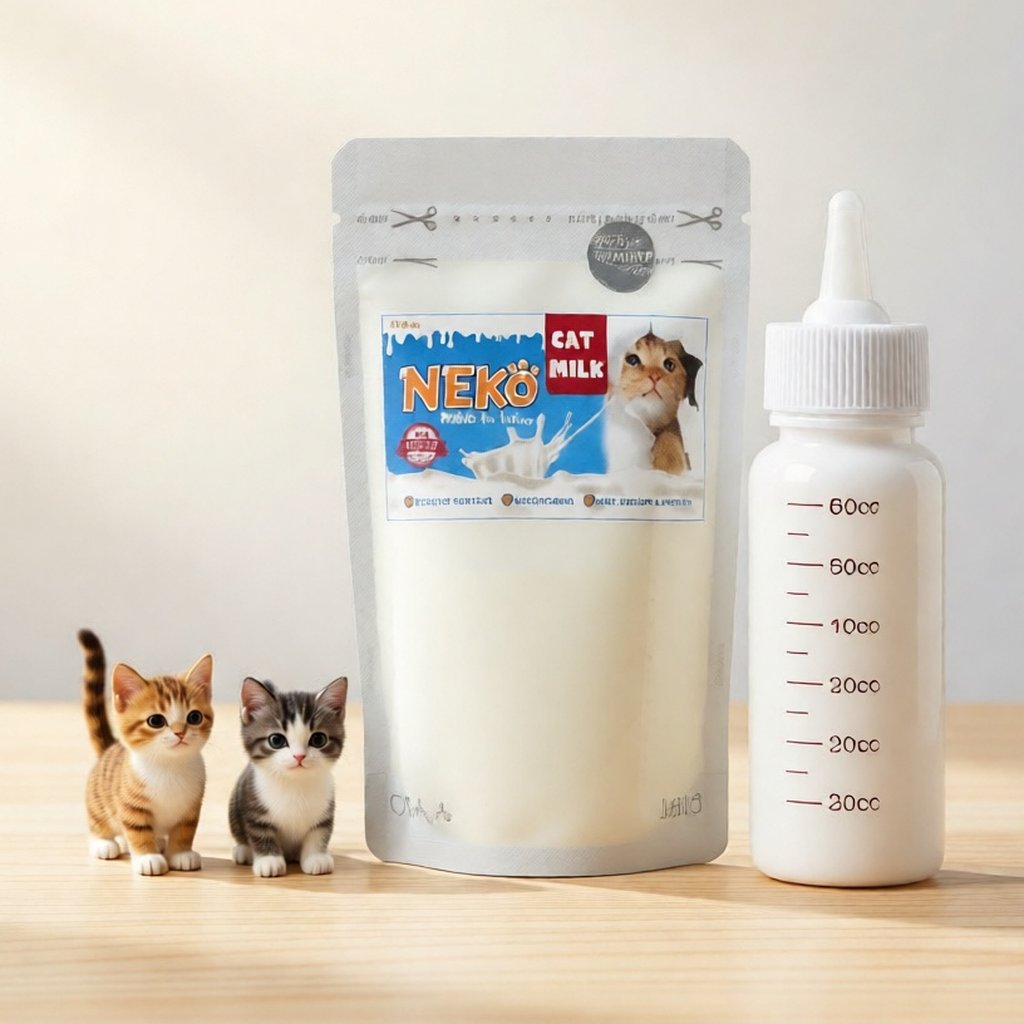 BUNDLE HEMAT BOTOL DOT KUCING DAN SUSU KUCING NEKO CAT MILK 100GR DOT SUSU BAYI KUCING BARU LAHIR KI