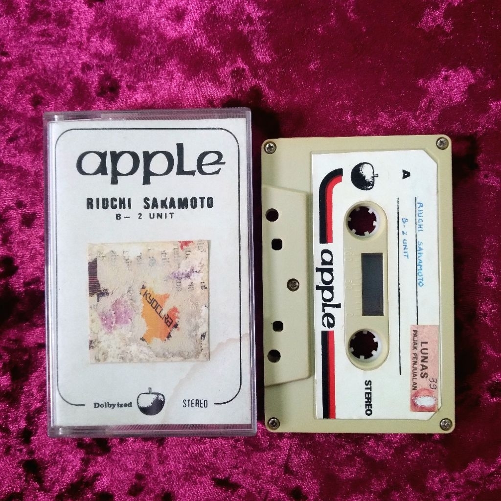Kaset Ryuichi Sakamoto - B-2 Unit