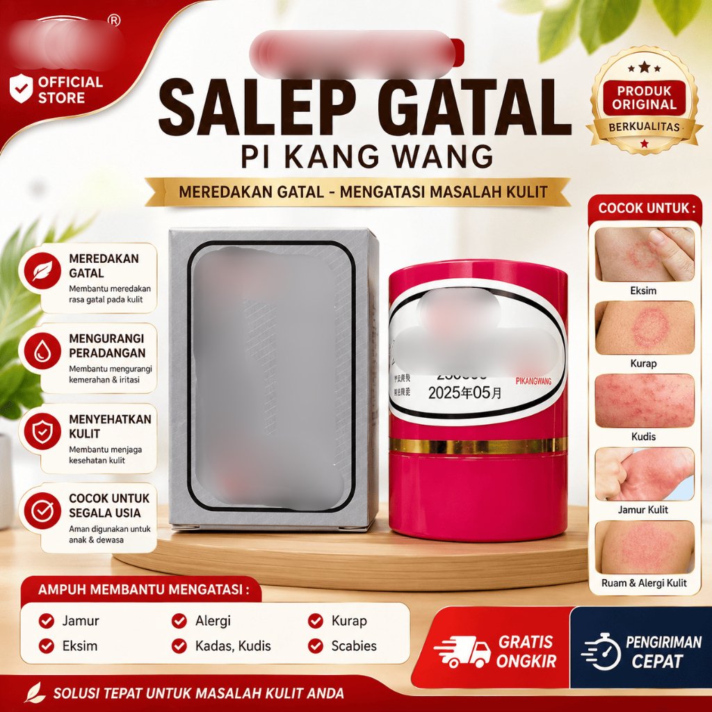 Salep Kulit 7 Gram - Efektif untuk Gatal, Kurap, dan Kudis - Salep Gatal Cina