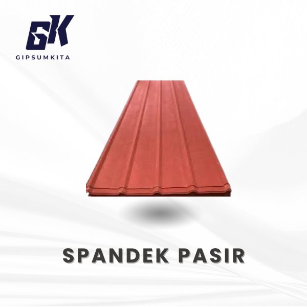 ATAP SPANDEK PASIR 0.30MM 0.35MM LEBAR EFEKTIF 1 Meter – ATAP GALVALUM PASIR UNTUK RUMAH & BANGUNAN