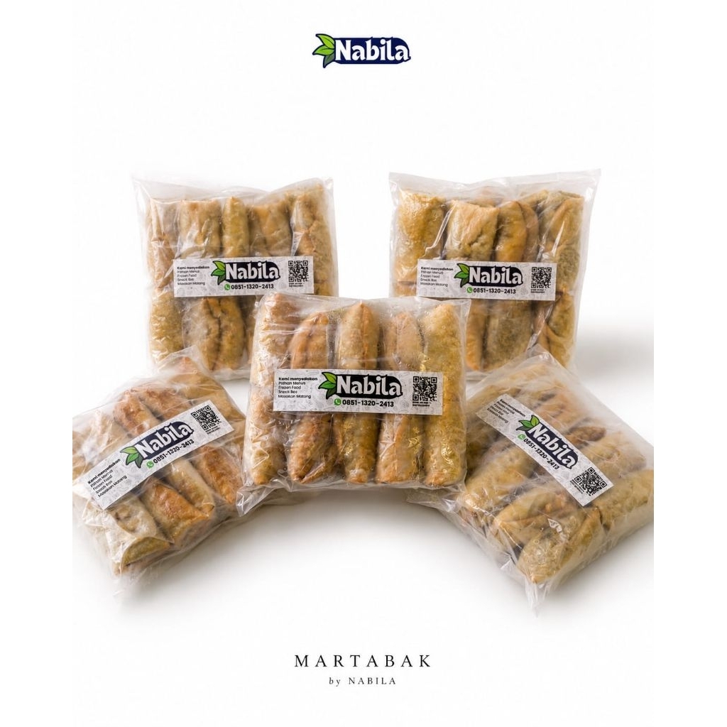 Martabak Telor Mini Frozen (10 pcs)