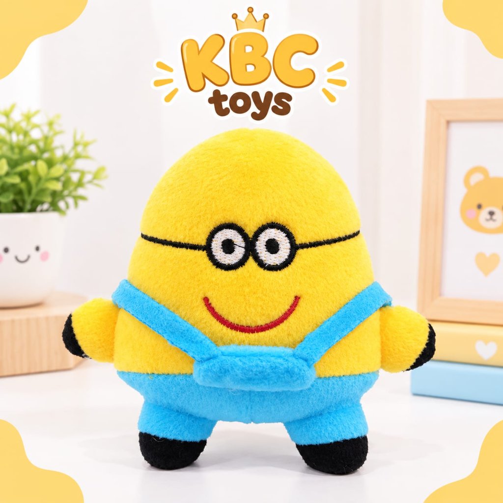 Boneka Minion Mini Untuk Bahan Buket Bunga - Cocok Untuk Hadiah Atau Kado Pacar - Bahan Untuk Boneka
