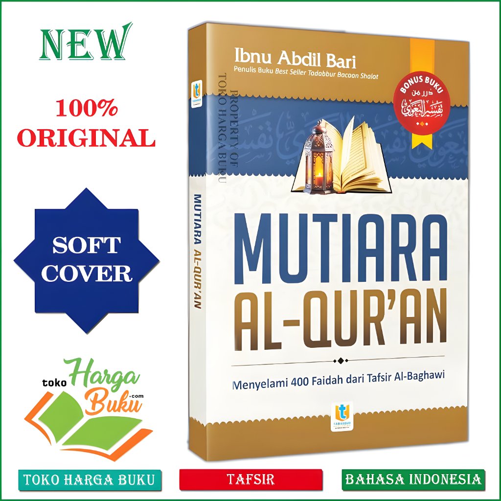 Foto Buku Mutiara Al-Quran Menyelami 400 Faidah dari Tafsir Al-Baghawi Bonus Tafsir Baghawi Saku - Taujih