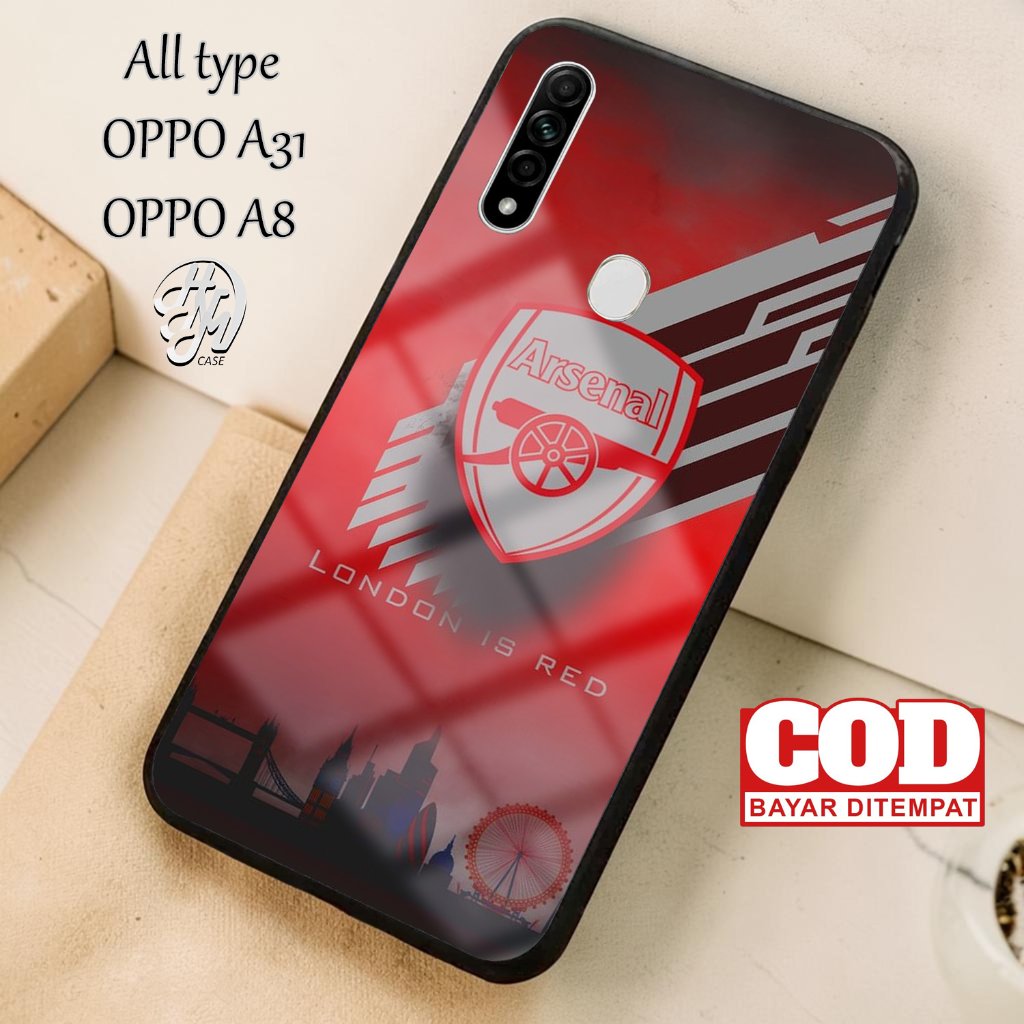 Casing Hp Untuk Oppo A31 / Oppo A8 Terbaru - Fashion Club Bola Case Murah Softcase Hardcase Glossy P