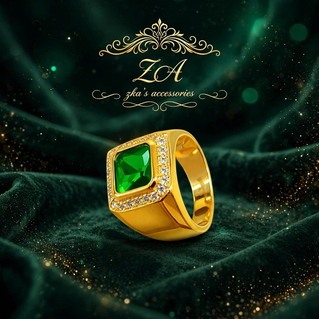 Cincin Batu Akik Permata Pria dewasa | Cincin TITANIUM terlaris