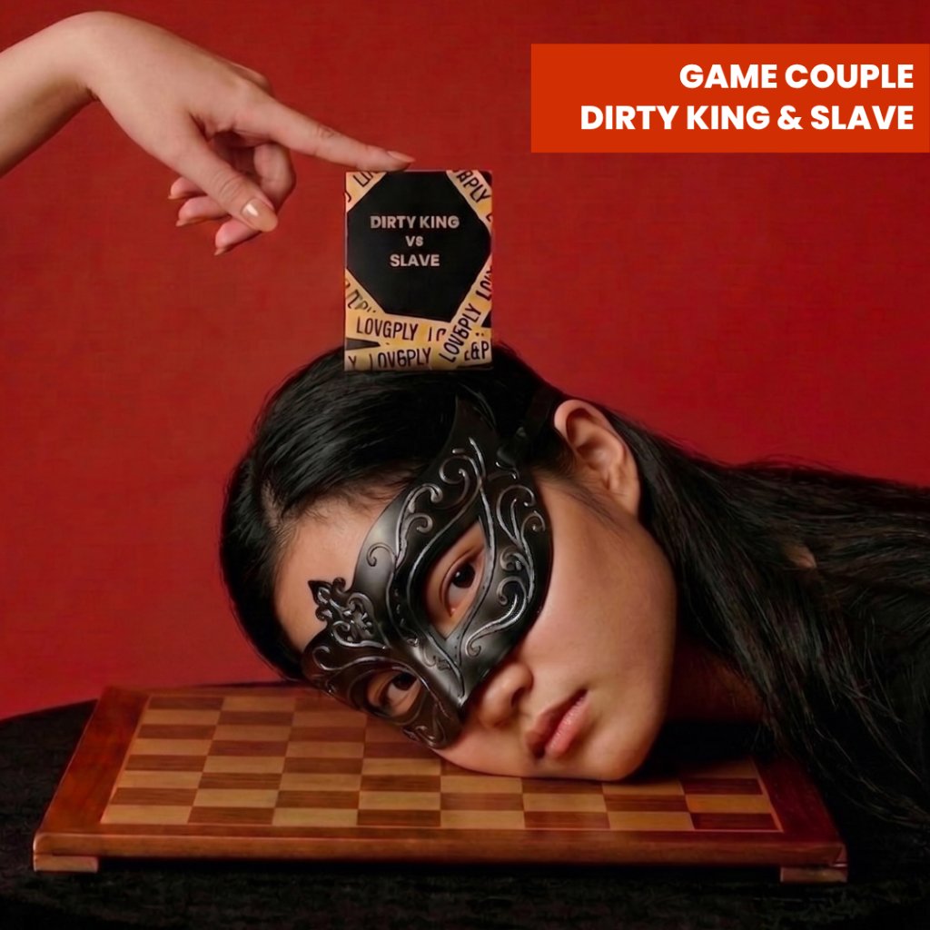 LOV&PLY Kartu Truth Or Dare Couple / King&Slave / Game Couple / Wedding Gift / Deep Talk