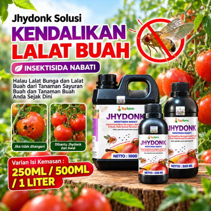 Obat Lalat Buah Topfarm / Obat Lalat Buah Tomat Paling Ampuh / Obat Lalat Bunga Tomat / Obat Hama La