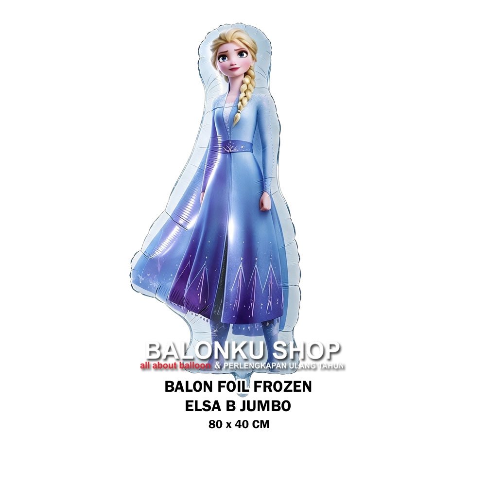 Balon Foil Frozen 2 Elsa Jumbo / Balon Frozen / Balon Elsa Jumbo