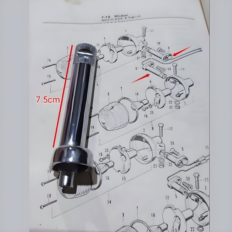 Stik Sein Lampu sen Honda CB 100 CB 125 Versi USA Honda XL 125 CB 175 200 Twin