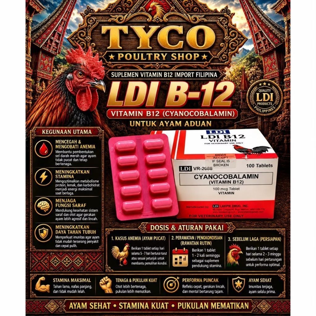 LDI B12 VITAMIN AYAM