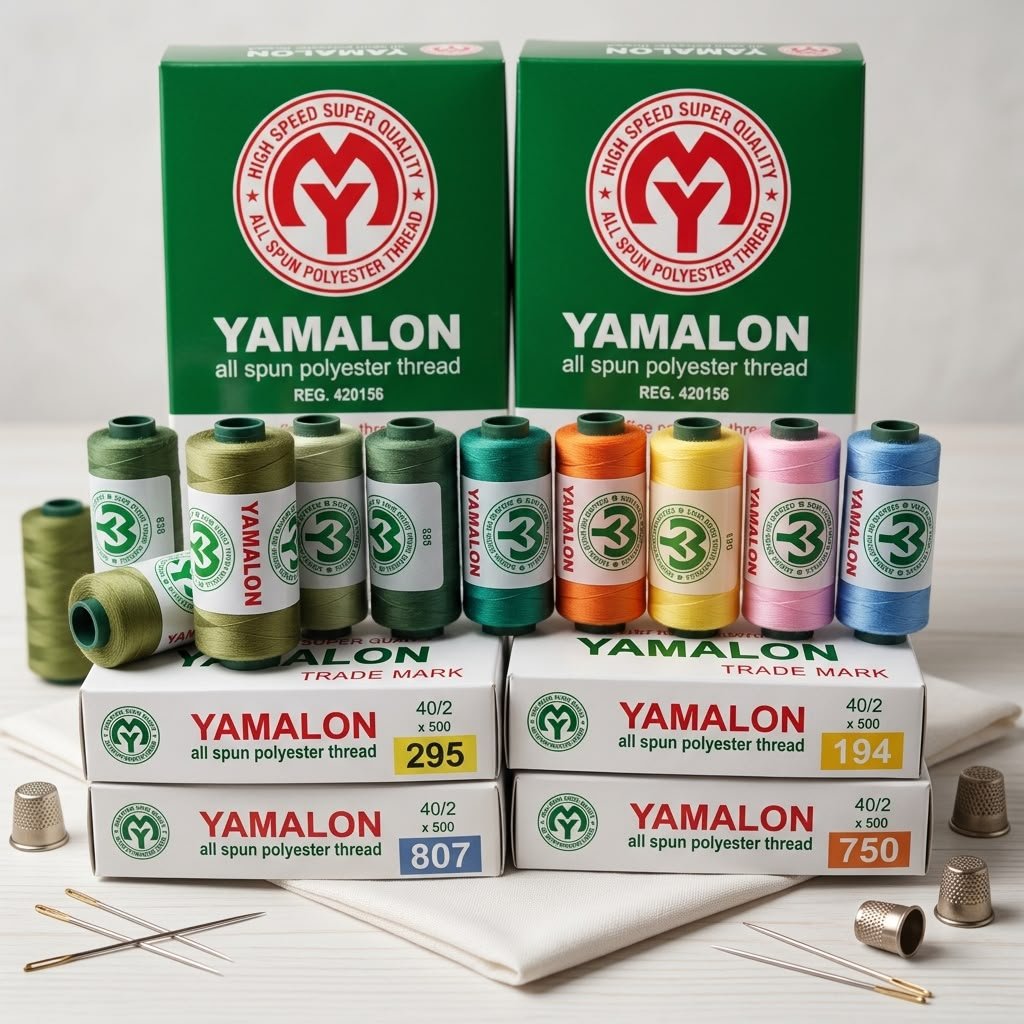 Benang Yamalon Satuan & Lusinan / Benang Jahit Premium