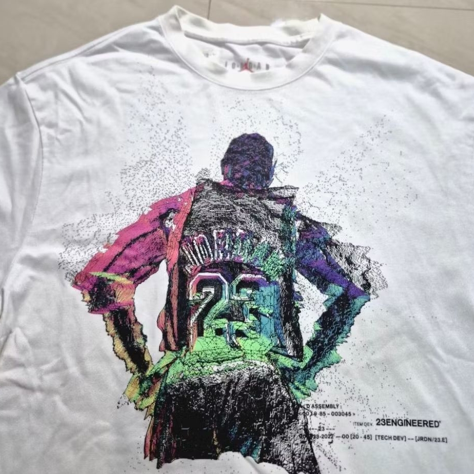 Nike Michael Jordan NBA Shirt White Nike Jordan