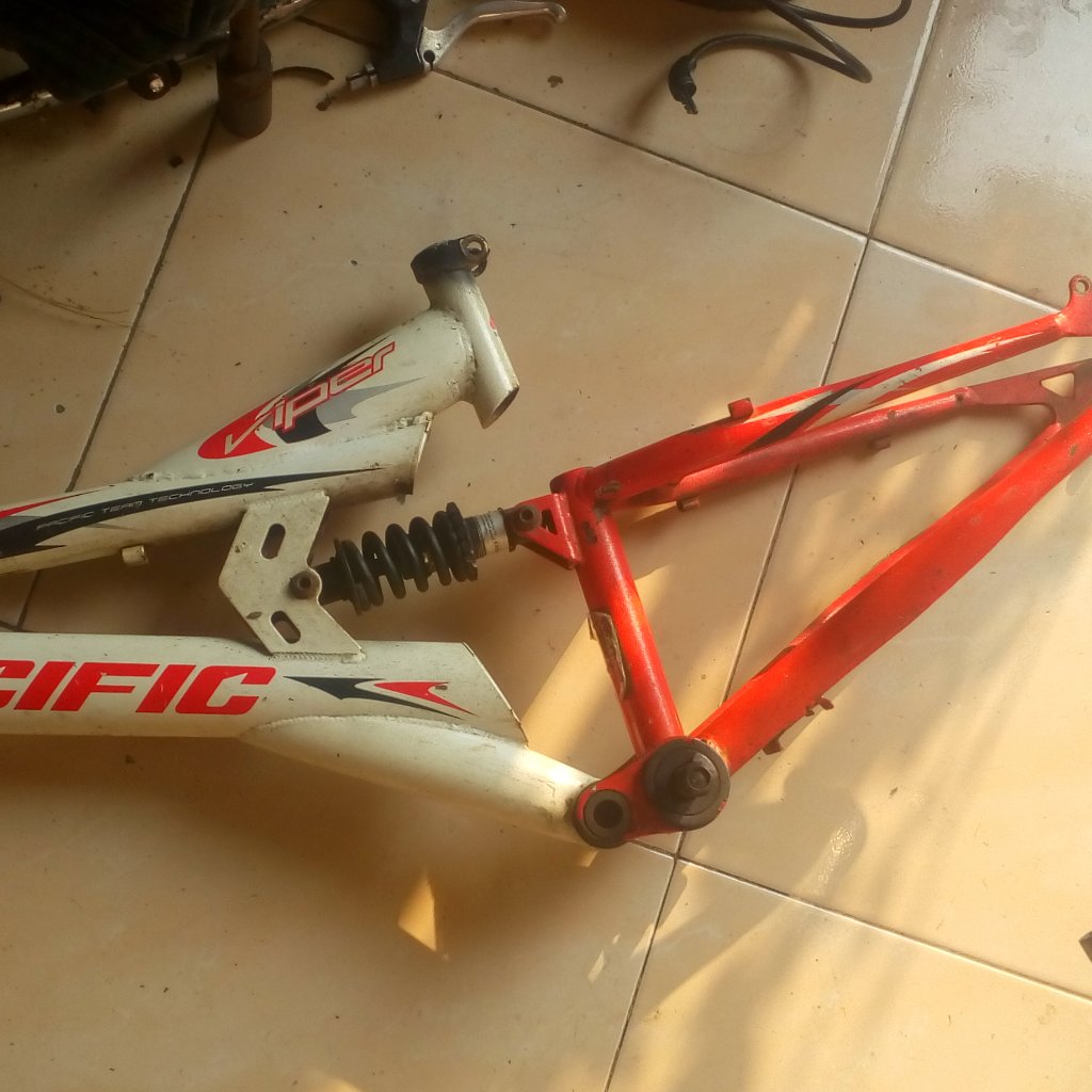 frame fullsus mtb 20 inch