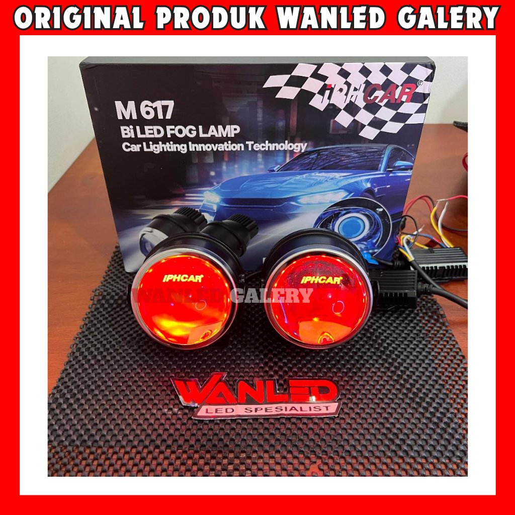 Lampu BILED FOGLAMP DEMON EYE M617 Iphcar devil eyes fog lamp projector projie fog lamp