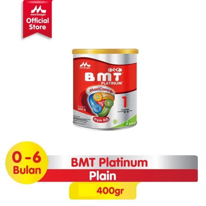 SUSU MORINAGA BMT PLATINUM 400/800gr GR TAHAP 1 USIA 0-6 BULAN