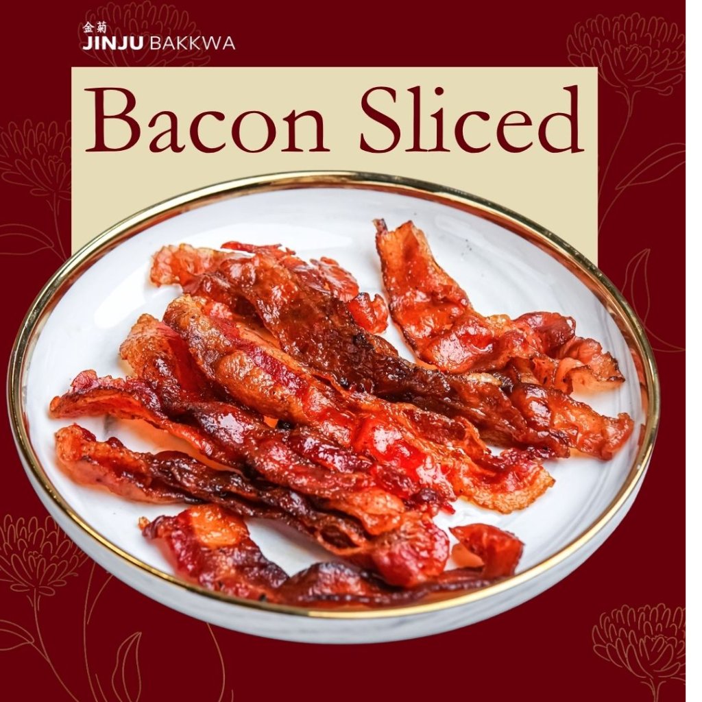 Dendeng daging babi iris Jinju Bakkwa (Bacon Slice / Samcan iris)