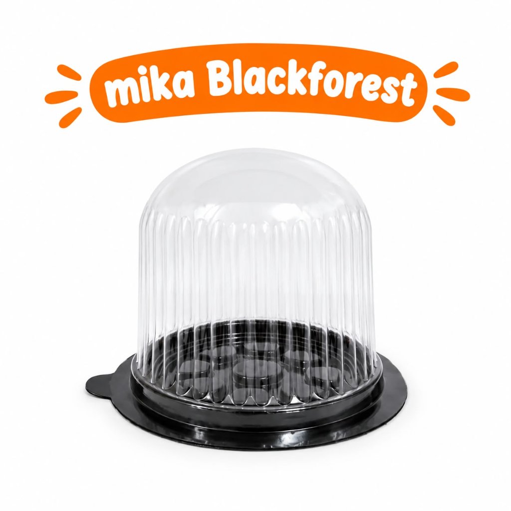(Isi 50) Mika Tart Mini | Mika Cup Cake | Mika Kue Box Bola | Blackforest B