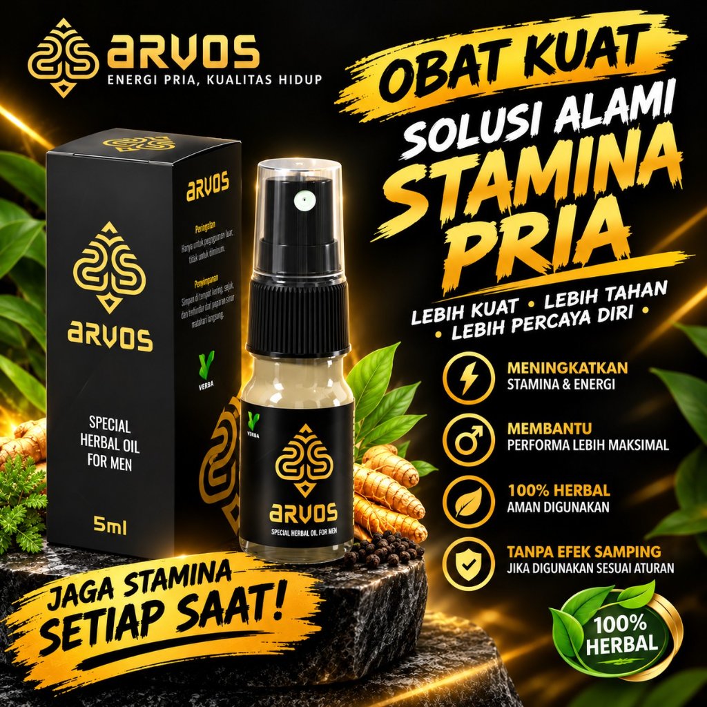 ARVOS SEMPROT KUAT OBAT KUAT PRIA DEWASA BPOM