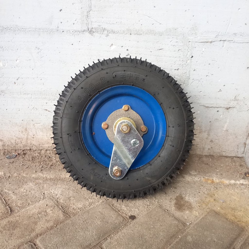 Walking Tracktor Tail Wheel 4.00-8 - Roda Kecil Belakang Rotary untuk Traktor DF151 (Sejenis AMEC, A