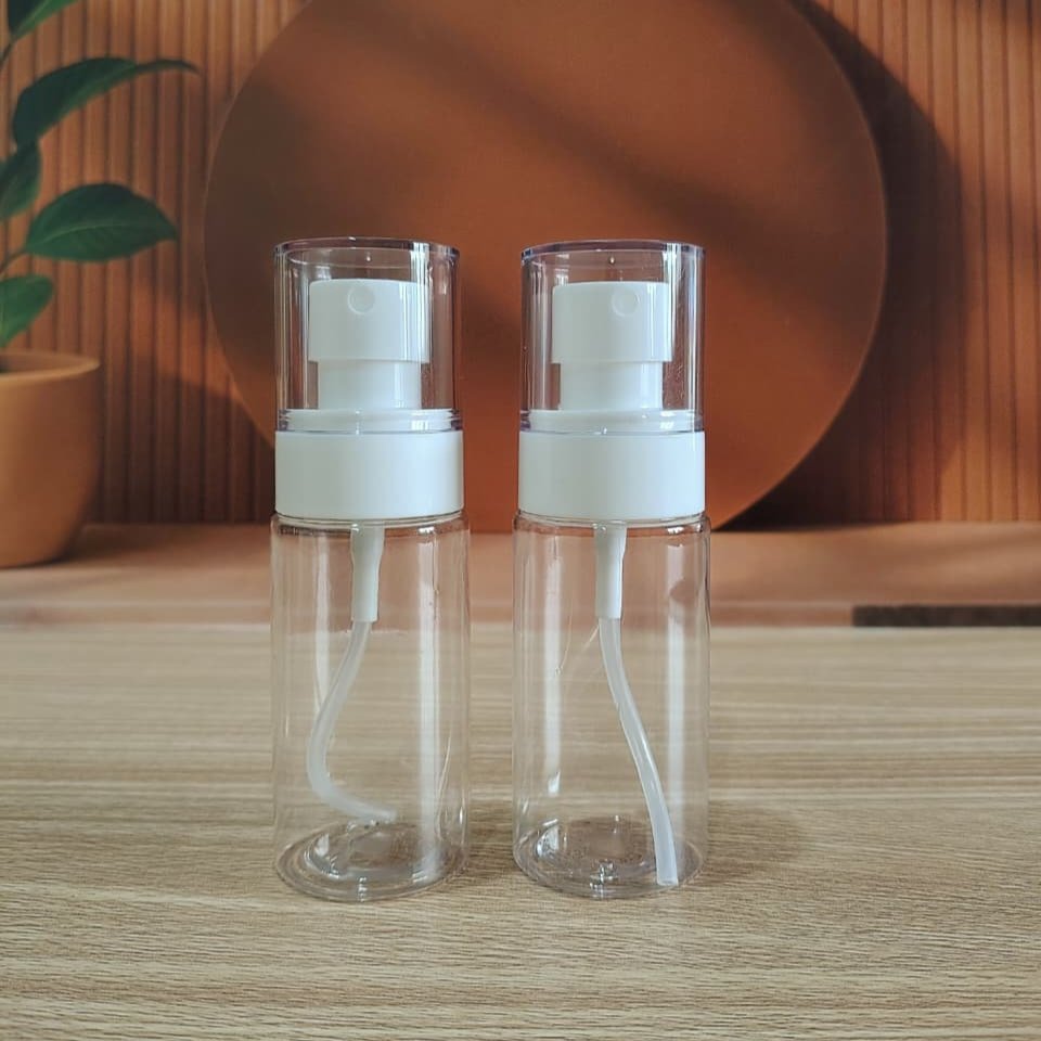 Botol spray facemist 60ml rf / botol facemist 60ml neck 24 / botol spray plastik 60ml / botol pet 60