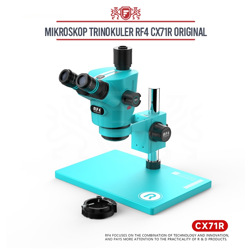 Mikroskop Trinokuler RF4 CX71R Original / RF4 CX71R Trinokuler Mikroskop PLUS LED